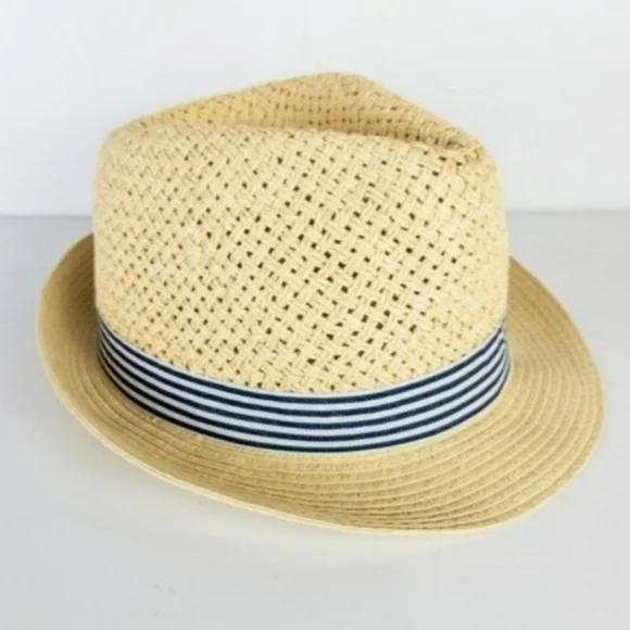 INC International Concepts Open-Braid Fedora - Tan - Picture 3 of 3
